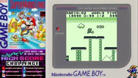 [GAMEBOY] Super Mario Land – Longplay & Review (1 Life / No Death Run! Tubers High Score Challenge!)