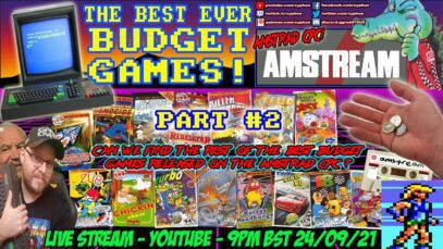 [AMSTRAD CPC] AMSTREAM 🕹️ THE BEST EVER ⭐️BUDGET GAMES⭐️ ON THE AMSTRAD CPC! PART #2 🤩 + LIVE VOTE!