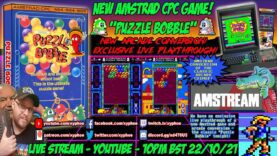 [AMSTRAD CPC] AMSTREAM 🕹️ NEW GAME! ⭐️”PUZZLE BOBBLE”⭐️ Conversion Of The Classic Arcade Coin-op! 🕹️
