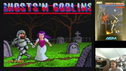 Ghosts’N Goblins Homebrew MSX 2+ V9990 – Pickup & Play October 2021