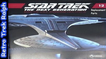 Star Trek: Build The Enterprise D. Stage 12 – Replacement Parts. By Eaglemoss/Hero Collector.
