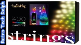 Twinkley Special Edition RGB+W Strings Christmas Lights Review and setup