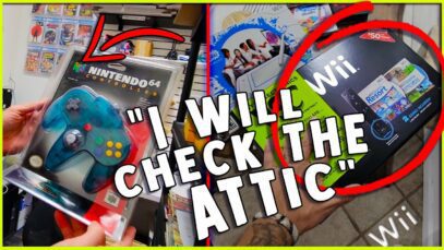 Went To Buy A TV and LEFT WITH A CIB NINTENDO CONSOLE! RETRO VIDEO GAME HUNTING