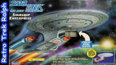 Star Trek Playmates Enterprise D Restore Part 1. Unboxing and Disassembly