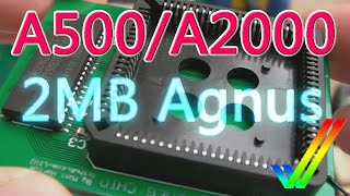 Commodore Amiga LIV2 A500/A2000 2MB Chip RAM Mod