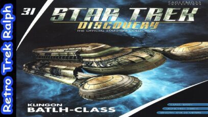 Star Trek Discovery: Issue 31: Klingon Batlh-Class. Model Review By Eaglemoss/Hero Collector.