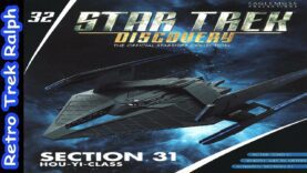 Star Trek Discovery: Issue 32: Section 31 Hou-Yi-Class. Model Review By Eaglemoss/Hero Collector.
