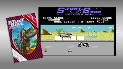 The Silverbird Selection Game Review – Stunt Bike Simulator (Commodore 64)