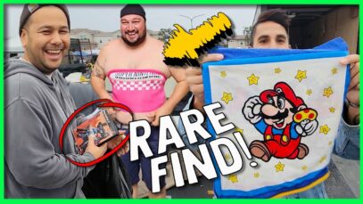 WEIRDEST Game Hunting has EVER GOT – Vintage Super Mario Items NEVER before SEEN