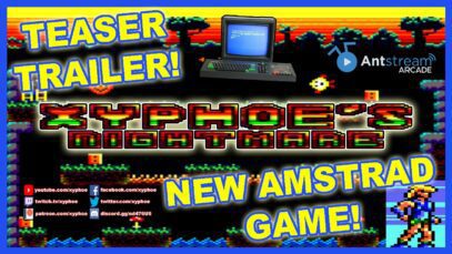 [AMSTRAD CPC] “Xyphoe’s Nightmare” Teaser Trailer! New Amstrad Game Coming Soon…