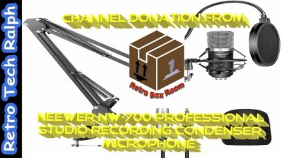 Donation from the Retro Box Room. ‘Neewer NW-700 Professional Studio Recording Condenser Microphone’