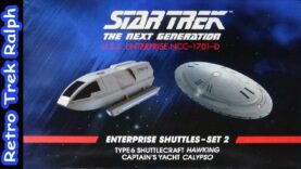 Star Trek: Build The Enterprise D. Bonus Shuttle Set 2. By Eaglemoss/Hero Collector.