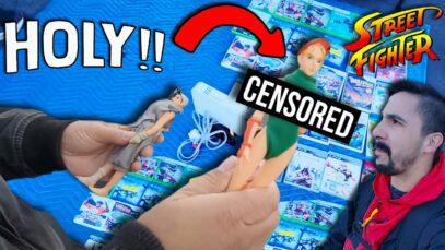 We found….STRANGE retro gaming things at the swap meet…..