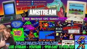 [AMSTRAD CPC] AMSTREAM 🕹️4 New Games! Paleto Jones, Space Panic, Puzzle Bobble & Xyphoe’s Nightmare!