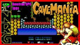 NRG: 5-10 Minutes of Gameplay – Cavemania [Amstrad CPC]