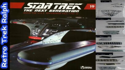 Star Trek: Build The Enterprise D. Stage 19 Assembly. By Eaglemoss/Hero Collector.