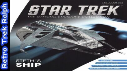 Star Trek Official Starship Collection By Eaglemoss/Hero Collector. Issue Bonus 30. Steth’s Starship