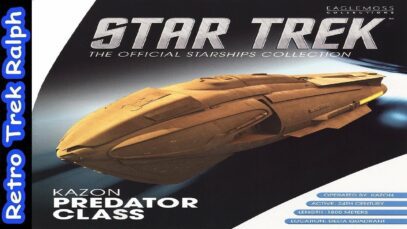 Star Trek Official Starship Collection By Eaglemoss/Hero Collector. Issue Bonus 31. Kazon Predator