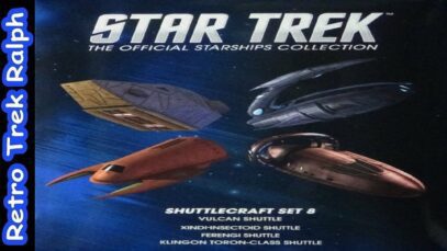 Star Trek Official Starship Collection By Eaglemoss. Issue Shuttlecraft Set 9