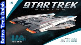 Star Trek Online: Issue 14: USS Shran NCC-91413. Model Review By Eaglemoss/Hero Collector.