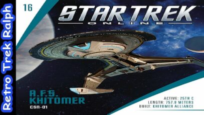 Star Trek Online: Issue 16: AFS Khitomer CSN-01. Model Review By Eaglemoss/Hero Collector.