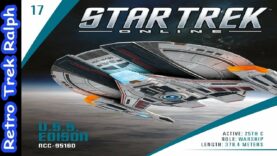 Star Trek Online: Issue 17: USS Edison NCC-95160. Model Review By Eaglemoss/Hero Collector.
