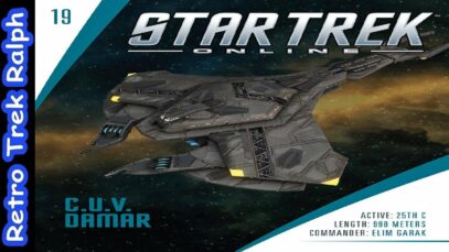 Star Trek Online: Issue 19: CUV Damar. Model Review By Eaglemoss/Hero Collector.
