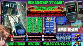 [AMSTRAD CPC] ⚡️AMSTREAM ⭐️ALCON 2020⭐️ The Final 25fps Version! Exclusive Playthrough! 🕹️ NEW GAME!