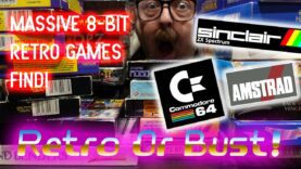 Massive 8-Bit Retro Games Pick Up Part 3 – Commodore 64 & ZX Spectrum | Retro Or Bust!