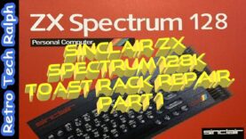 Sinclair ZX Spectrum 128k Toast Rack Repair. Part 1