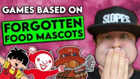 VIDEO GAMES based on forgotten FOOD MASCOTS! | Weird Gaming Facts