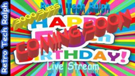 3000 Subs and live Birthday Invite