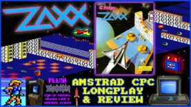 [AMSTRAD CPC]  Zaxx – Longplay & Review! 🚀 + Zaxxon History & Amstrad Zaxxon Clones!! 💥