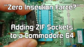 Commodore 64 (C64) Zero Intelligence Farts & Modulator Replacement