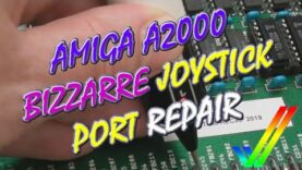 Commodore Amiga A2000 Bizzarre Joystick Port Repair