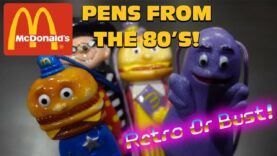 McDonald’s character pens from the early 80’s! | Retro Bytes | Retro Or Bust!