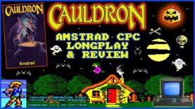 [AMSTRAD CPC] 🎃 Cauldron – Longplay & Review 🧙‍♀️ (+ C64 & ZX Spectrum Version Comparison!)