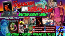 [AMSTRAD CPC] ⚡️ HALLOWEEN AMSCREAM! 🎃 Amstrad Horror Games! 💀 + “CAULDRON II” Live Playthrough! 🎃👻