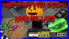 Amstrad LIVE Game Testing Ep186 – Halloween Special