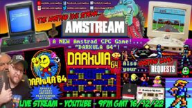 [AMSTRAD CPC]⚡️AMSTREAM 🧛‍♂️ “DARKULA 64!” New Amstrad Arcade Platformer!⭐️ & Your Game Requests! 🕹️