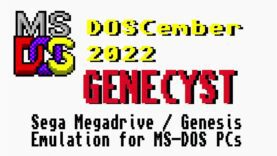 Mark’s DOSCember 2022 Video – Genecyst Genesis Emulator On MS-DOS For Arcade Gaming Goodness