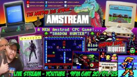 [AMSTRAD CPC]⚡️AMSTREAM 👻”SHADOW HUNTER”! New Amstrad Ghostbustin’ Platformer! ⭐️ & Game Requests!🕹️