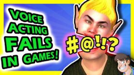 🗣️ Embarrassing Voice Acting Mistakes Left in Games | Fact Hunt | Larry Bundy Jr