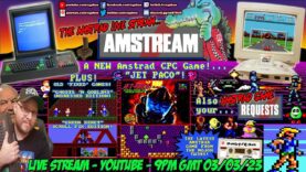 [AMSTRAD CPC]⚡️AMSTREAM 🕹️New Game! “JET PACO” + “Green Beret” & “Ghosts ‘n Goblins” Fixed Editions!