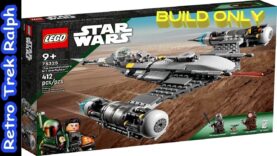 LEGO Star Wars 75325 The Mandalorian’s N1 Starfighter. build only