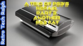 A Trio of PS3’s Repair. Part 3. The PS3 Fat #2. backwards madness