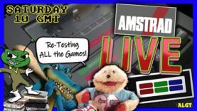 Amstrad LIVE Game Testing Ep212 – Hosted by Gordon the Gopher!