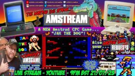 [AMSTRAD CPC]⚡️AMSTREAM 🕹️ “Jax The Dog” NEW Amstrad Game! ⭐️ + Quiz Night & Your Game Requests! 🤩