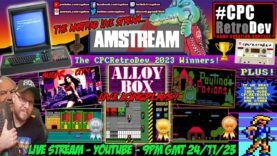 [AMSTRAD CPC]⚡️AMSTREAM 🕹️”Alloy Box”, “Sugar City” & “Paulina’s Potions” CPCRetroDev 2023 Winners!🏆