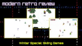 Modern Retro Review Winter Special – Three Homebrew Skiing games